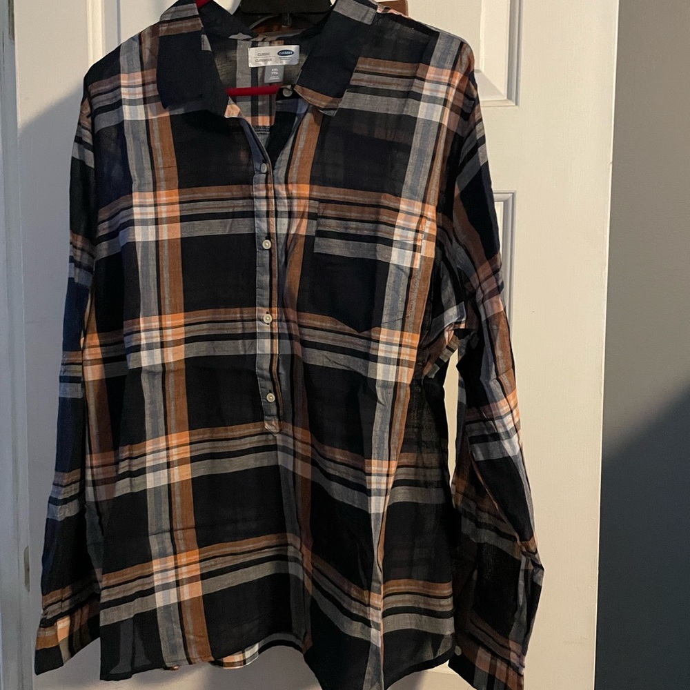 Plaid Old Navy Top